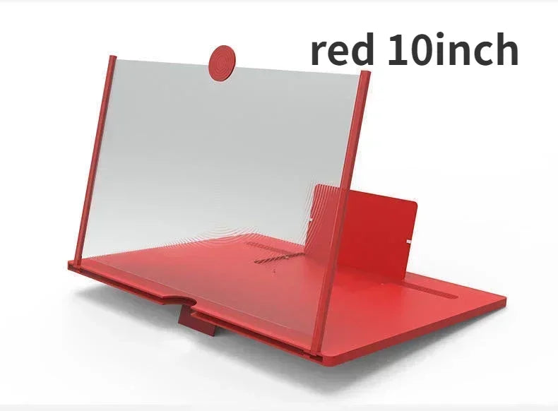 3D Screen Amplifier Mobile Phone Screen 14/12/10Inch Video Magnifier for All Cell Phone Enlarged Screen Smartphone Stand Bracket