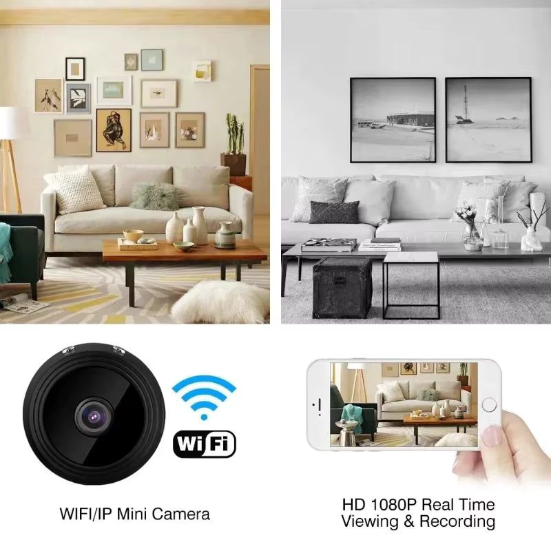 A9 Wifi Mini HD Camera 1080P Security Monitoring Wireless Remote Night Vision Video