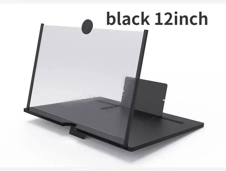 3D Screen Amplifier Mobile Phone Screen 14/12/10Inch Video Magnifier for All Cell Phone Enlarged Screen Smartphone Stand Bracket
