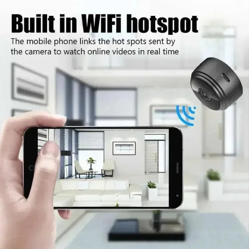 A9 Wifi Mini HD Camera 1080P Security Monitoring Wireless Remote Night Vision Video